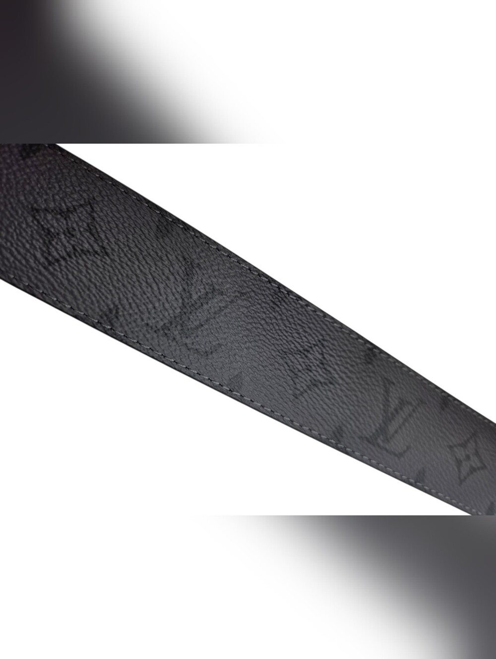 Louis Vuitton Black Leather LV Reversible Belt - Picture 4 of 6